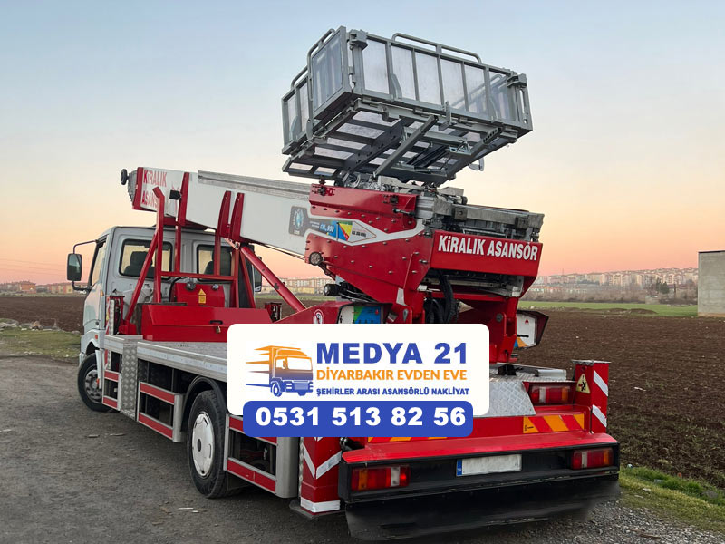 Diyarbakır Asansörlü Evden Eve Nakliyat